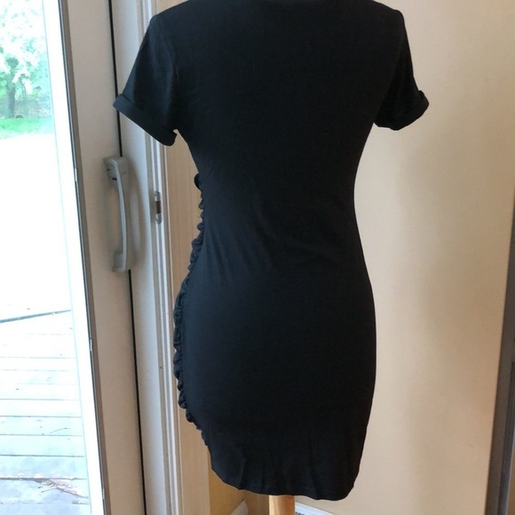 NWT Shein Black T-Shirt Dress Size Small- Super Cute! - Picture 4 of 8